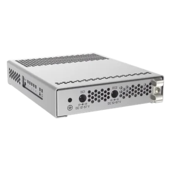 Switch administrable / Dual OS / 1x RJ45 1G / 4x SFP+ 10G / Sin ventilador / 10W máx