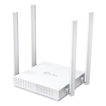 Router Inalámbrico / Wi-Fi AC750 / Dual Band 2.4 y 5 GHz / 733 Mbps / 4 Antenas Externas / 3 Modos Operación / 5 Puertos 10/100 Mbps / Montaje Techo o Pared