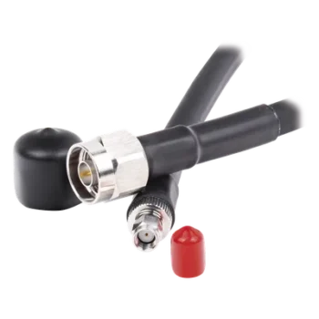 Jumper de Baja Pérdida / 0-7 GHz / 60 cm (1.97 ft) / SMA Macho Inverso a N-Macho / Doble Blindaje / Ultra Flexible