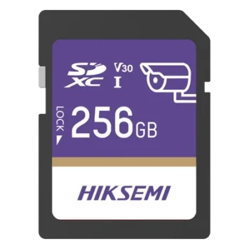 Tarjeta SD / 256 GB / 100 MB/s Lectura / 90 MB/s Escritura / Clase 10 U3 V30 / 3D TLC NAND / Videovigilancia 24/7