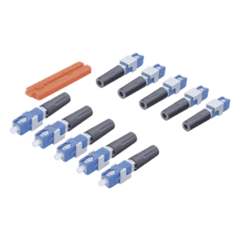 Conector Mecánico / SC/UPC / Monomodo / 3 mm (0.12 pulgadas) / Pre-pulido / 10 piezas