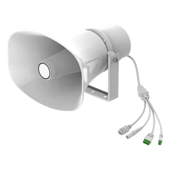 Altavoz SIP IP / 2 Líneas SIP / Potencia 30 W / IP66 Exterior / PoE 802.3af / Montaje en Pared