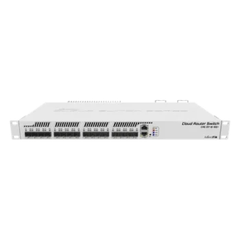 Switch gestionable Layer 3 / 16 puertos SFP+ 10 GbE / 1 puerto Gigabit Ethernet / Montaje en rack / Fuente redundante