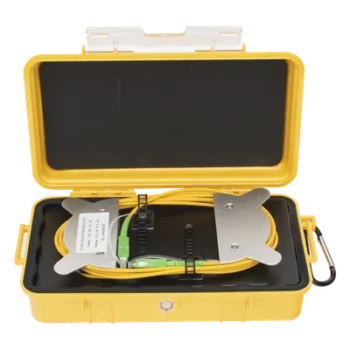 Bobina de Lanzamiento OTDR / Fibra Monomodo / 1 km (3280.8 ft) / Conectores SC/APC / Carcasa Resistente