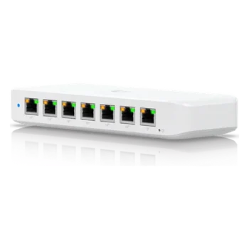 Switch PoE Capa 2 / 8 Puertos GbE / 7 Puertos PoE+ / 1 Puerto Entrada PoE++ / Presupuesto PoE 202 W / Conmutación 16 Gbps / Montaje Versátil
