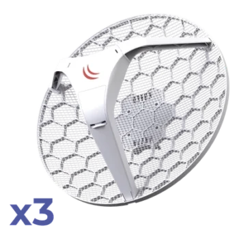 Kit CPE/PtP / 5 GHz / 802.11a/n / Antena 24.5 dBi / 600 MHz / 316 mW / 25 dBm