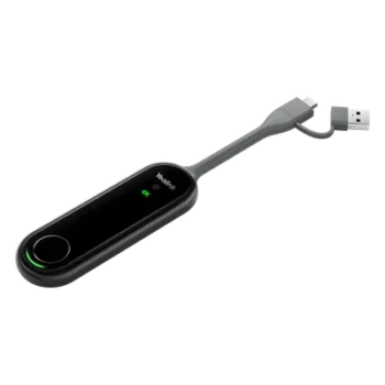 Pod de Presentación Inalámbrico / 4K Ultra HD 30 fps / Wi-Fi 6 / USB Type-C y Type-A / Transmisión Plug and Play