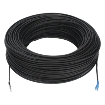 Cable de Fibra Óptica Drop / G.657A2 Monomodo / SC/UPC-SC/UPC / 150 m (492.13 ft) / Autosoportado / LS0H / Exterior