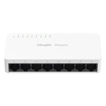 Switch No Administrable / 8 Puertos Gigabit / Plug & Play / Cloud Visibility / Sin Ventilador / 3.47W