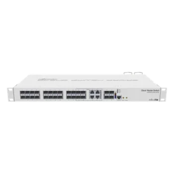 Switch Administrable L3 / 28 Puertos Configurables / 20 SFP + 4 SFP+ 10G + 4 Combo / 1U Rack / Dual Boot / Redundancia de Energía