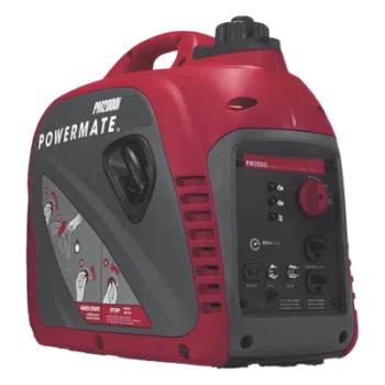 Generador Inversor Portátil / 1.7 kW Nominal / 2.0 kW Arranque / 120 VCA / 60 Hz / Tanque 4.5 L / 11 Horas Autonomía