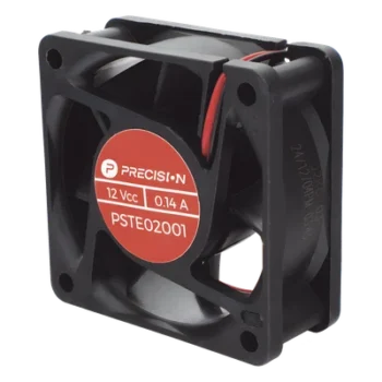 Ventilador Axial Anticondensante / 12 Vcc / 60x60x25 mm / 25.0 CFM / 4500 RPM / 1.6 W