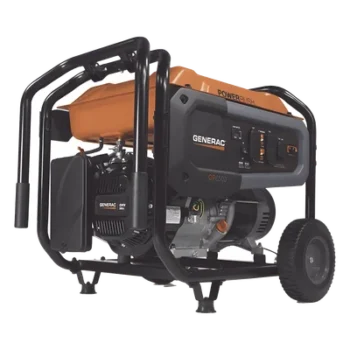 Generador Portátil a Gasolina / 6.5 kW Nominales / 8.125 kW Máximo / 120/240 Vca / Arranque Manual / 10.5 h al 50% Carga