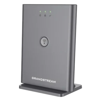 Estación Base VoIP DECT / Alcance Exterior 400 m (1312.3 ft) / 5 Teléfonos DECT / 10 Cuentas SIP / 5 Llamadas Simultáneas / PoE Integrado