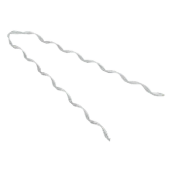 Remate Preformado para Fibra Óptica / Acero Galvanizado / Diámetro 5.5 - 6.5 mm / Span 80 m (262.5 ft) / Longitud 300 mm / Identificador Rojo
