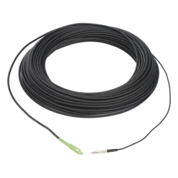 Rollo de Fibra Óptica Drop / G.657A2 Monomodo Simplex / 100 m (328 pies) / SC/APC-SC/APC / Interior y Exterior