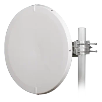 Antena Parabólica Direccional MIMO / 30.5 ± 1 dBi / 5.9-7.125 GHz / Plato Profundo 2 ft / Dual Polarización / RP-SMA (x2) / F/B Ratio ≥ 45 dB