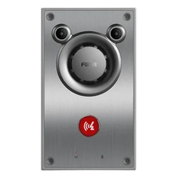 Intercomunicador IP de Emergencia / Altavoz 10W / 2 Líneas SIP / IP66 e IK10 / PoE 802.3af / Rango -40°C a 70°C