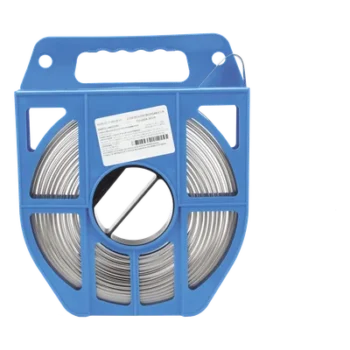 Fleje de Acero Inoxidable / Ancho 3/4 pulgadas / Grosor 0.70 mm / Largo 30.5 m (100 ft) / Resistencia 7.5 kN