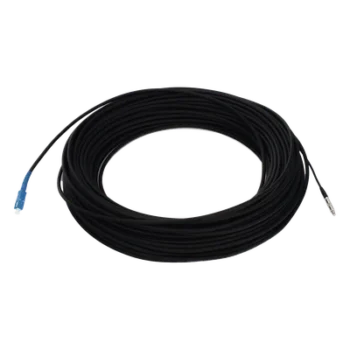 Cable de Fibra Óptica Drop / G.657A2 / Monomodo Simplex / 100 m (328.08 pies) / SC/UPC-SC/UPC / LS0H / Interior-Exterior