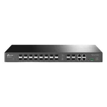 OLT GPON / 16 Puertos PON 2.5G / 4 Puertos SFP+ 10G / 2 Puertos RJ45 1G / División 1:128 / Fuentes Redundantes AC-DC / Gestión en la Nube