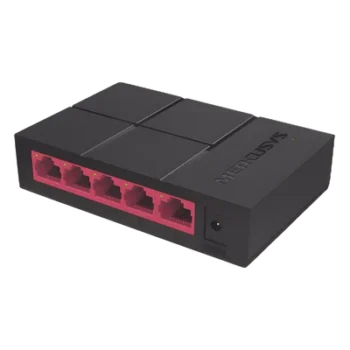 Switch de Escritorio / 5 Puertos Gigabit / 5 Gbps Capacidad de Conmutación / Sin Ventilador / Plug and Play