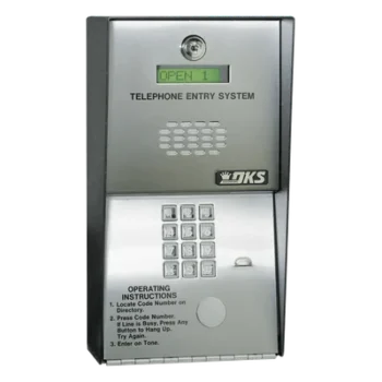 Audioportero Telefónico / 600 Números / 2 Puertas / 16 Dígitos / Línea Análoga o Digital / Montaje Sobreponer