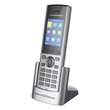 Teléfono IP DECT Inalámbrico / Alcance 400 m (1312.3 ft) / 10 Cuentas SIP / Pantalla LCD 2.4 Pulgadas / 40 Horas Conversación / Audio Full HD