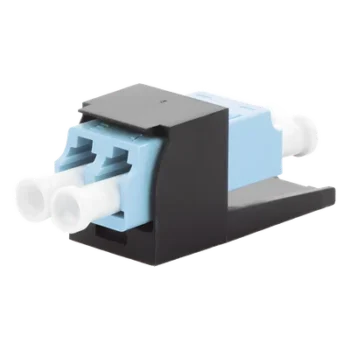 Módulo Acoplador / LC Duplex / Fibra Multimodo OM3/OM4 / Mini-Com / Cerámica Zirconia / Aqua