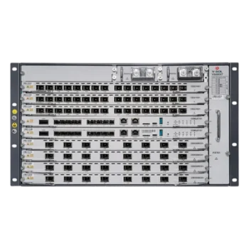 OLT Modular Chasis / 7 Ranuras de Servicio / GPON/XGS-PON Combo / 16 Puertos GPON / Intercambio en Caliente / Redundancia 24/7