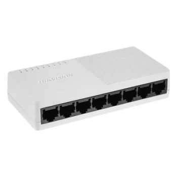 Switch de Escritorio / 8 Puertos / Fast Ethernet 10/100 Mbps / Diseño Compacto / Plug & Play