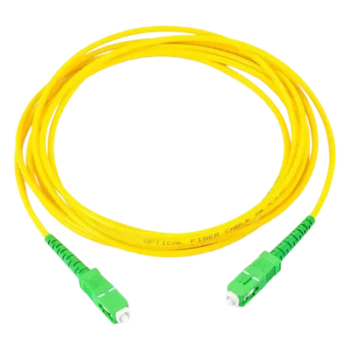 Jumper de Fibra Óptica / Monomodo SC/APC-SC/APC Simplex / 1 m (3.28 ft) / Forro PVC / 2 mm