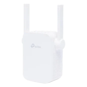 Extensor de Cobertura WiFi / Doble Banda 2.4 y 5 GHz / 750 Mbps / 2 Antenas Externas / Puerto Ethernet 10/100 Mbps / 2.56 x 2.56 x 2.56 pies