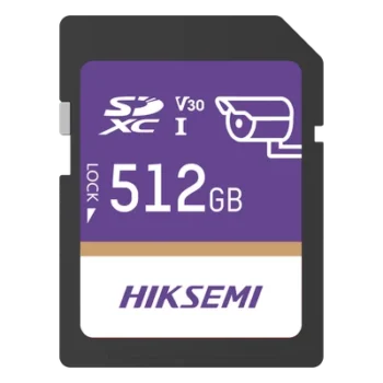 Tarjeta SD / 512 GB / 100 MB/s Lectura / 90 MB/s Escritura / Clase 10 U3 V30 / 3D TLC NAND / −25°C a 85°C (−13°F a 185°F)