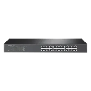 Switch / 24 Puertos 10/100 Mbps / Montaje en Rack / 35.7 Mpps Throughput / Auto MDI/MDIX