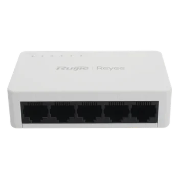 Switch No Administrable / 5 Puertos 10/100 Mbps / Visibilidad Cloud / Plug & Play / 1 Gbps Switching Capacity