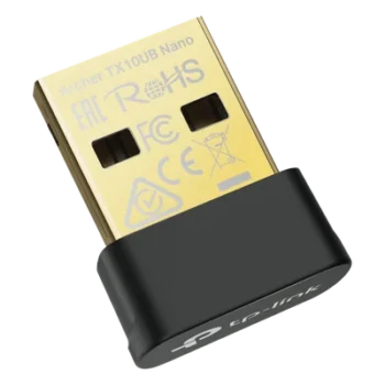 Adaptador USB Nano Wi-Fi 6 / Dual Band 900 Mbps / Bluetooth 5.3 BLE / WPA3 / 1024-QAM / OFDMA / MU-MIMO / 0.76 × 0.62 × 0.29 in