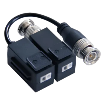 Transceptor de Video Pasivo / Hasta 8 Megapixel / Distancia 400 m (1312.3 ft) / Conector Push / Audio por Coaxitron / Inmunidad de Ruido 60 dB