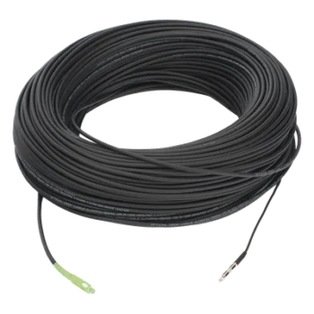 Cable de Fibra Óptica Drop / G.657A2 Monomodo / SC/APC a SC/APC / 200 m (656.2 ft) / LS0H / Unifibra / Interior/Exterior