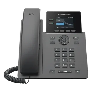 Teléfono IP PoE / 2 Líneas / Pantalla LCD TFT 2.4 Pulgadas Color / 8 Botones Virtuales VPK / Conferencia 5 Vías / Audio HD / Seguridad Carrier-Grade