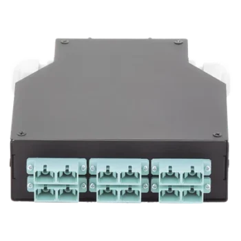 Distribuidor de Fibra Óptica / Riel DIN / 6 Acopladores SC/UPC / Multimodo / 24 Fusiones / 0.13 x 0.41 x 0.47 ft