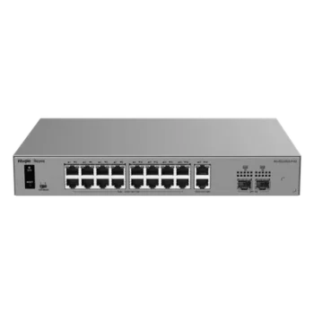 Switch Smart Cloud PoE+ / 20 Puertos Gigabit / 16 Puertos PoE+ 250 W / 2 SFP 1G / Switching 40 Gbps / Forwarding 29.76 Mpps / Protección 6 kV / Gestión Cloud