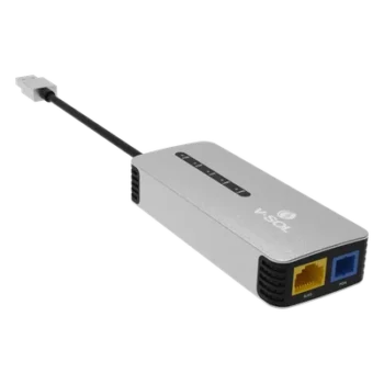 ONU Bridge Portátil / Dual GPON/EPON / 1 Puerto RJ45 2.5 Gbps / USB 3.0 Tipo-C / Alimentación USB
