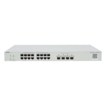 Switch Multi-Gigabit PoE++ / 16 Puertos 2.5G / 4 Puertos SFP+ 10G / 370W / Capa 2 / 160 Gbps / 1U Rack