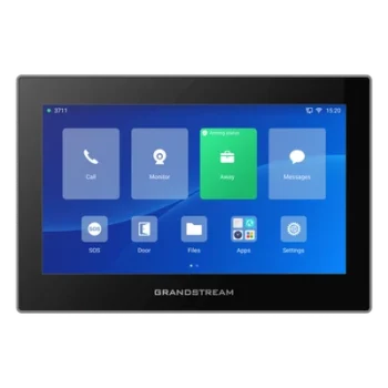 Estación de Intercomunicación SIP / Pantalla Táctil 7" HD / Wi-Fi 6 Dual-Band / Bluetooth 5.0 / 8 Canales de Alarma / Android 13