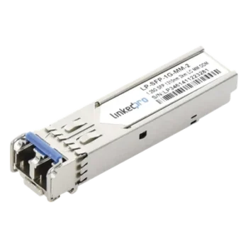 Transceptor SFP / Multimodo 1310 nm / 1.25 Gbps / 1000BASE-SX / LC/UPC Dúplex / DDM / 2 km (1.2 mi)