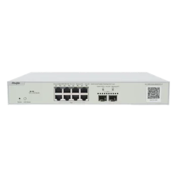 Switch PoE+ Multi-Gigabit / 8 Puertos 2.5G / 2 Uplink SFP+ 10G / Capa 2 / 240W PoE / 80 Gbps / Cloud Administrable