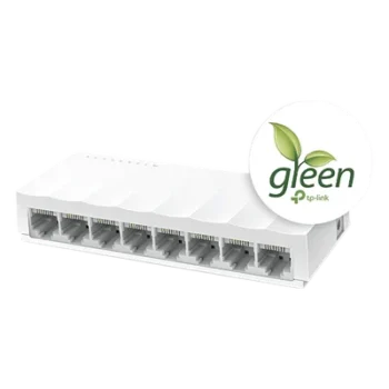 Switch no administrado / 8 puertos 10/100Mbps / Fanless / 4.9 x 1.9 x 0.9 in