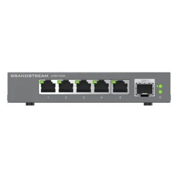 Switch Multi-Gigabit No Administrable / 5 Puertos RJ45 100/1000/2500Mbps / 1 Puerto SFP+ / 45 Gbps / 4.76 x 3.15 x 1.06 pulgadas