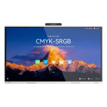 Pantalla Interactiva Inteligente / 75 Pulgadas / Dual Cámara 4K / Wi-Fi 6 / 24 Micrófonos / Zoom Óptico 5x / Harmony OS